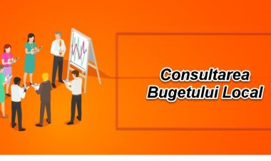 Anunț privind consultarea publică  proiectului bugetului local pentru anul 2022