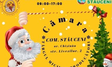 Stimați locuitori ai comunei Stăuceni,  în perioada 29-30 Decembrie, avem plăcerea să vă invităm la Târgul Micilor Produ...