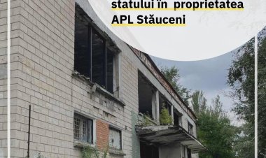 ✅ Un imobil, proprietate a statului a fost transmis cu titlul gratuit Primăriei Stăuceni. ✅ Stimați locuitori ai com. St...