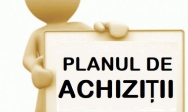 Planul de achiziții al Primăriei com. Stăuceni pentru anul 2022