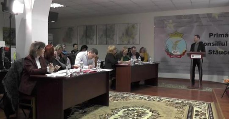 Ședința Consiliului comunal Stăuceni din 27.01.2023.