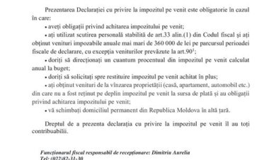 ???? Stimați locuitori ai comunei Stăuceni, Serviciul Fiscal de Stat informează: ✅ La data de 29 mai 2023, începând cu ore...