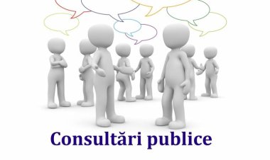 Anunț privind consultarea publică a Regulamentului