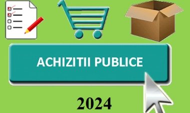 Planul de achiziții pentru anul 2024