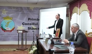 Ședința Consiliului com. Stăuceni din 2 februarie 2024.
