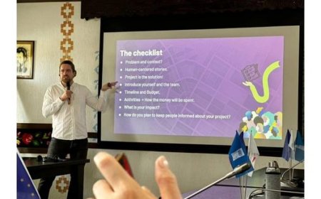 Tinerii din Stăuceni în acțiune! Pe parcursul a două zile au participat la atelierul, „M4EG/UNDP Academia de Crowdfundin...