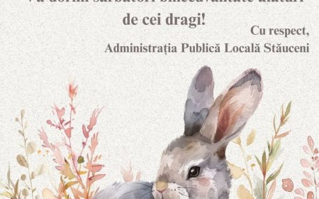 Hristos a înviat! Sărbători binecuvântate alături de cei dragi!