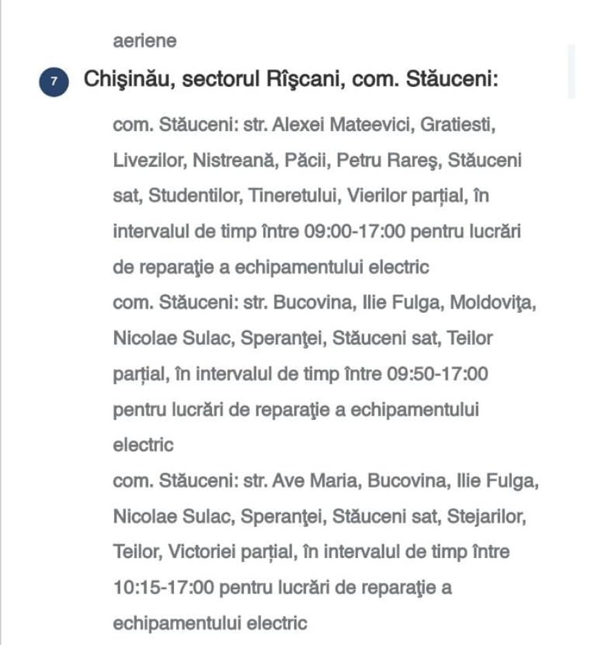 Stimați locuitori, Premier Energy informează despre deconectarea temporară a energiei electrice pentru lucrări de repara...