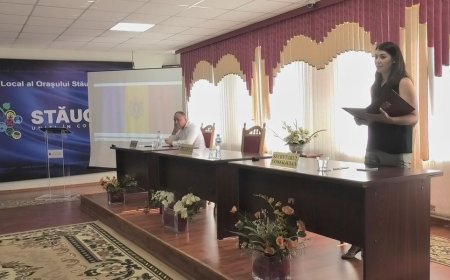 Ședința Consiliului Local al Orașului Stăuceni din 19.07.2024