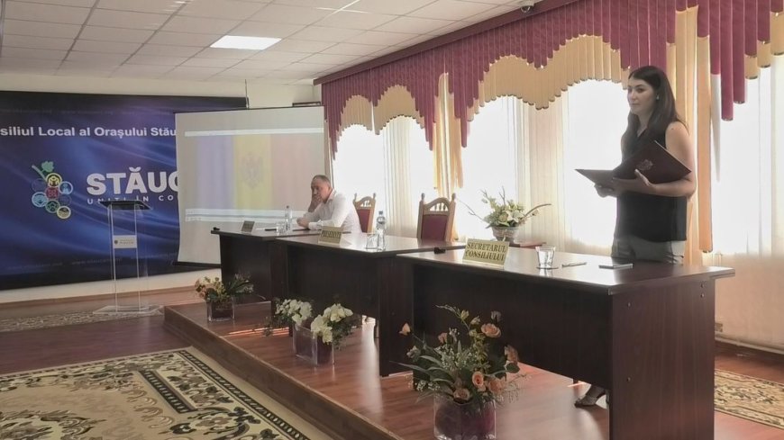 Ședința Consiliului Local al Orașului Stăuceni din 19.07.2024