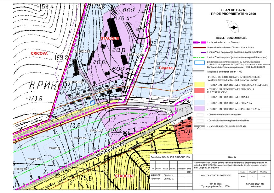 Anunț privind consultarea publică a Planului Urbanistic de Detaliu