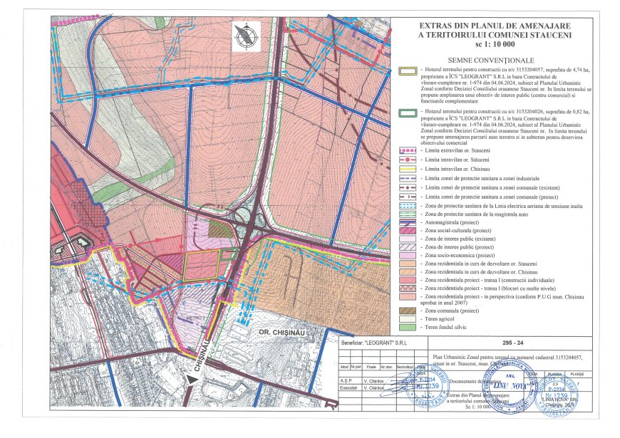Anunț privind consultarea publică a Planului Urbanistic Zonal