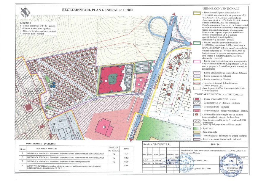 Anunț privind consultarea publică a Planului Urbanistic Zonal