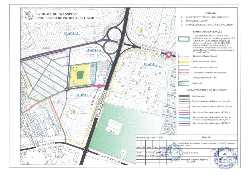 Anunț privind consultarea publică a Planului Urbanistic Zonal