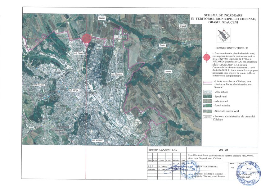 Anunț privind consultarea publică a Planului Urbanistic Zonal