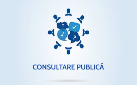 Anunț privind consultarea publică a proiectului de decizie