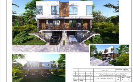 Anunț privind consultarea publică a Planului Urbanistic de Detaliu