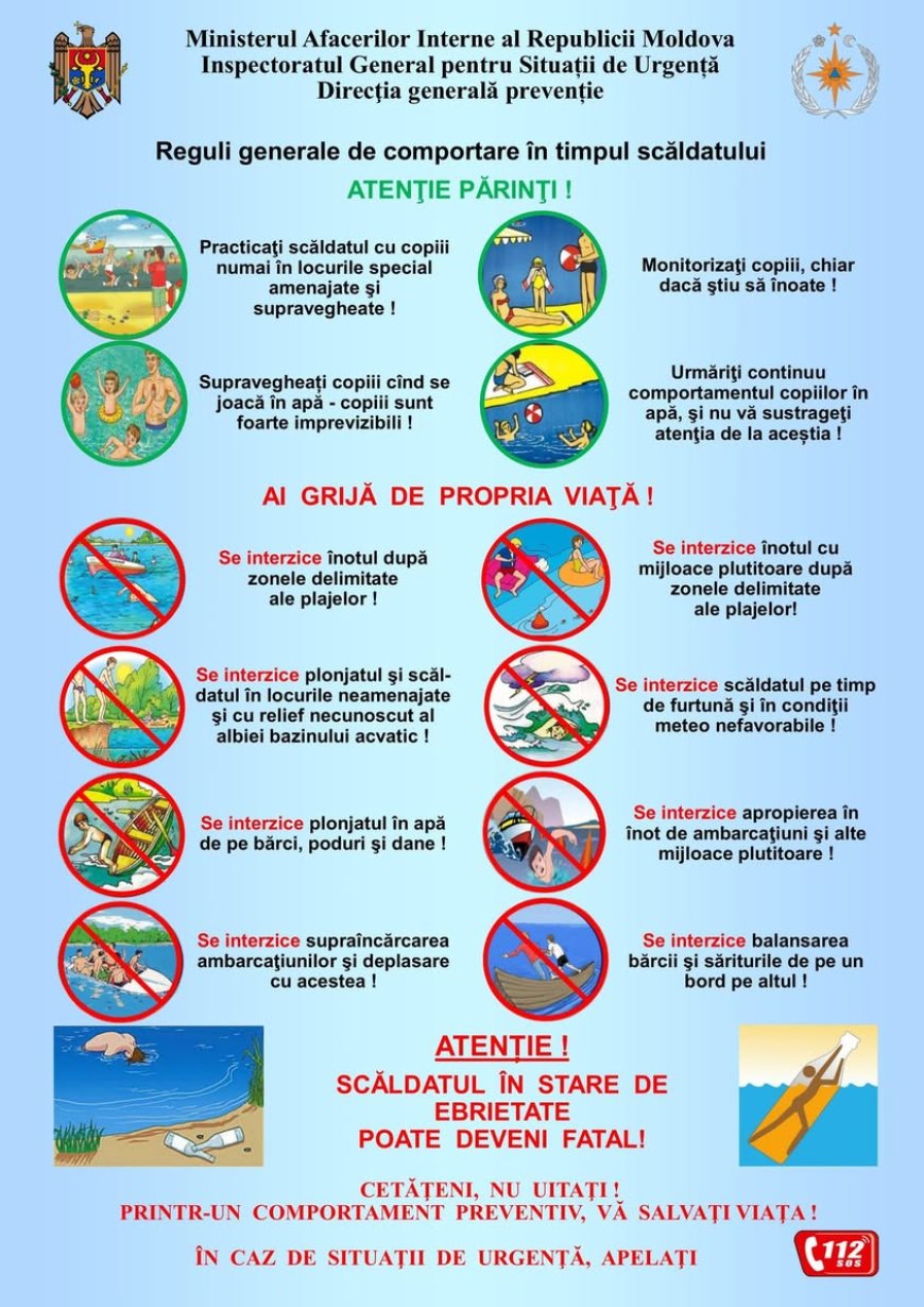 O vară sigură începe cu responsabilitate!