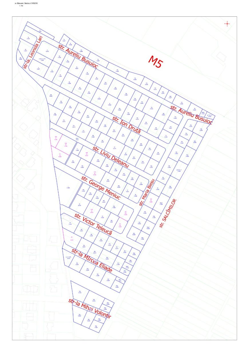 Anunț privind consultarea publică a proiectului de decizie „Cu privire la aprobarea denumirii de străzi în cartierul „Livada” or. Stăuceni”