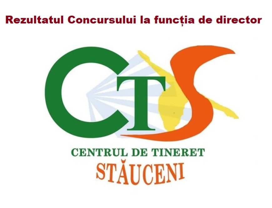 Anunț privind desemnarea câștigătorului la funcția de director al Centrului de tineret Stăuceni