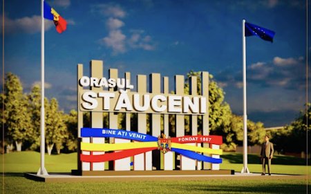 Scurt istoric al orașului Stăuceni