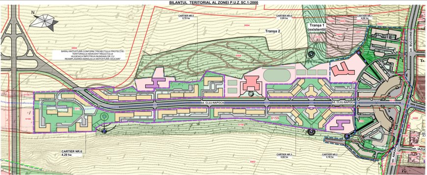 Anunț privind consultarea publică a Planului Urbanistic Zonal pentru cartierul „Cluj” și Decizia privind evaluarea prealabilă de mediu.