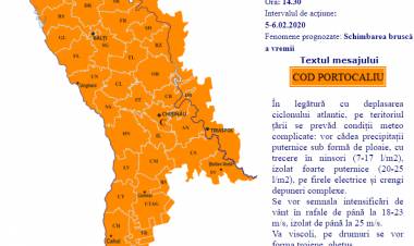 AVERTIZARE METEOROLOGICĂ: Schimbarea bruscă a vremii