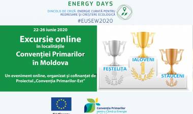 Primăria Stăuceni a obținut locul III în cadrul Concursului  „Tur virtual în localitatea ta"