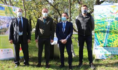 La Stăuceni a fost plantată Aleea Convenției Primarilor pentru Climă și Energie