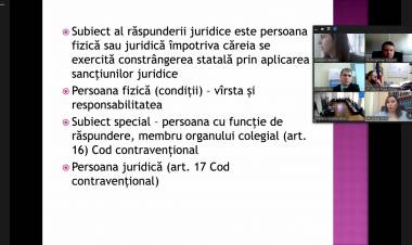 Instruire „Considerații practice privind procesul contravențional”