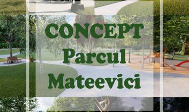 Conceptul proiectului de amenajare a parcului din str. Mateevici