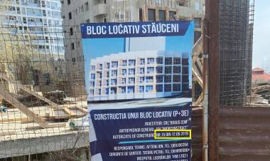 APL Stăuceni a sesizat Procuratura și Inspectoratul de Poliție în legătură cu lucrările neautorizate din str.  Stamati, 1A