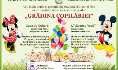 Program distractiv de Ziua Copilului 