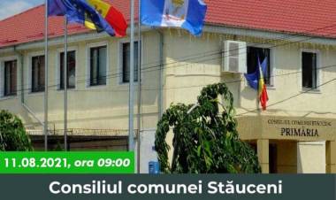 Consiliul comunei Stăuceni se întrunește în ședință