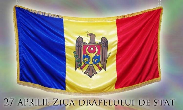 27 aprilie - Ziua Drapelului Republicii Moldova