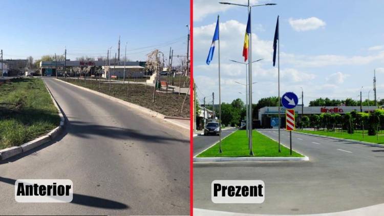 Finalizarea lucrărilor de reconstrucție capitală a intrării/ieșirii în Stăuceni